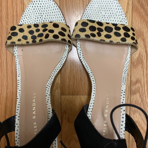Loeffler Randall‎ Cheetah Print Stappy Sandal - Picture 3 of 4